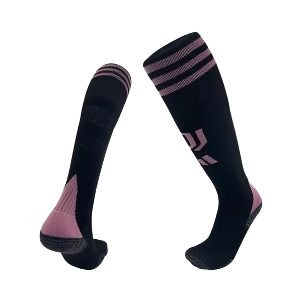 Juventus Home Soccer Socks - Black 2025/26 - minejerseys