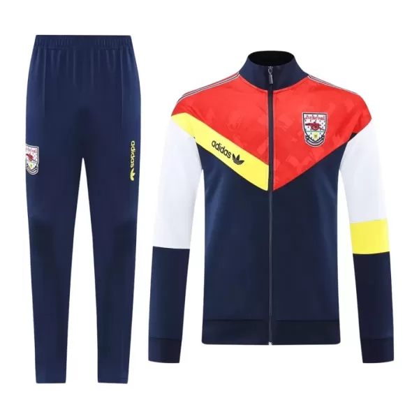 Arsenal Training Tracksuit Kit(Jacket+Pants) Navy&Red 2025/26 - minejerseys