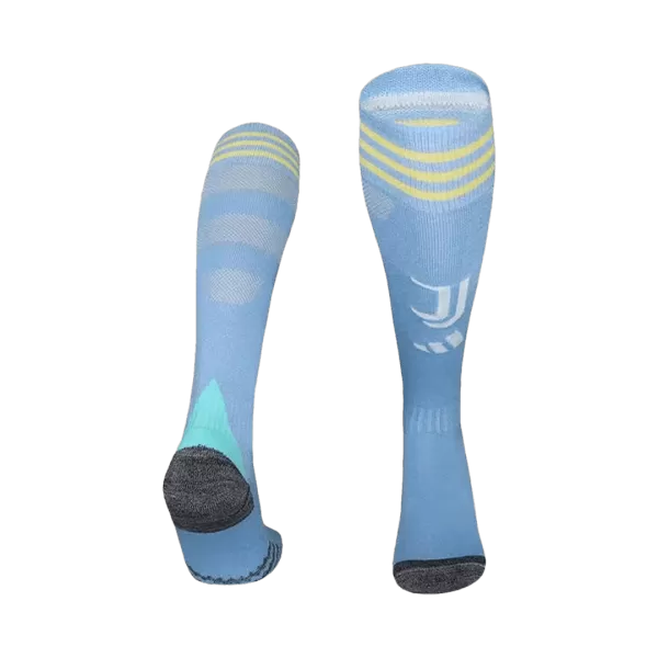 Juventus Away Soccer Socks - Blue 2025/26 - minejerseys