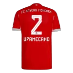 UPAMECANO #2 Bayern Munich Home Match Jersey Player Version 2025/26 - minejerseys