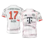OLISE #17 Bayern Munich Away Match Jersey Player Version 2025/26 - minejerseys