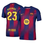 KOUNDE #23 Barcelona Home Match Jersey Player Version 2025/26 - minejerseys