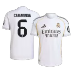 CAMAVINGA #6 Real Madrid Home Match Jersey Player Version 2025/26 - minejerseys