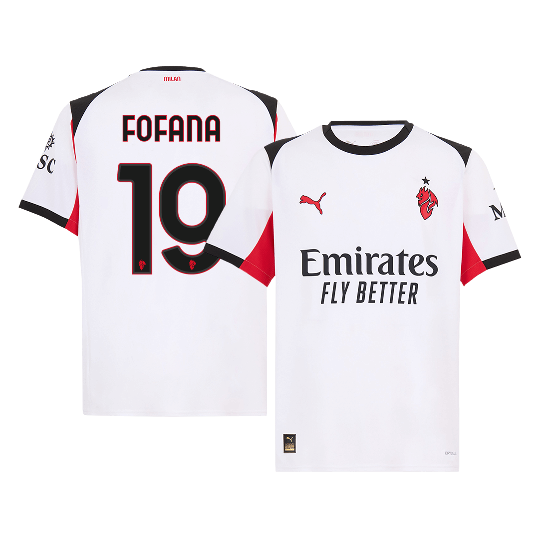 FOFANA #19 AC Milan Away Jersey 2025/26 - Image 3