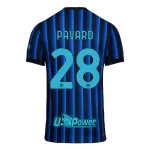 PAVARD #28 Inter Milan Home Match Jersey Player Version 2025/26 - minejerseys