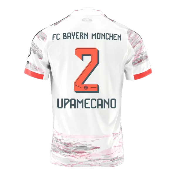 UPAMECANO #2 Bayern Munich Away Jersey 2025/26 - minejerseys