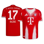 OLISE #17 Bayern Munich Home Match Jersey Player Version 2025/26 - minejerseys