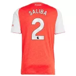 SALIBA #2 Arsenal Home Jersey 2025/26 - [Super Replica] - minejerseys