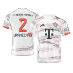 UPAMECANO #2 Bayern Munich Away Match Jersey Player Version 2025/26 - minejerseys