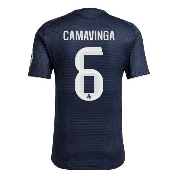 CAMAVINGA #6 Real Madrid Away Match Jersey Player Version 2025/26 - minejerseys