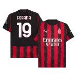 FOFANA #19 AC Milan Home Jersey 2025/26 - [Super Replica] - minejerseys