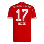 OLISE #17 Bayern Munich Home Match Jersey Player Version 2025/26 - minejerseys