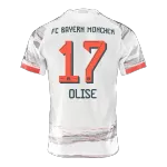 OLISE #17 Bayern Munich Away Match Jersey Player Version 2025/26 - minejerseys