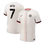 NETO #7 Chelsea Away Match Jersey Player Version 2025/26 - minejerseys