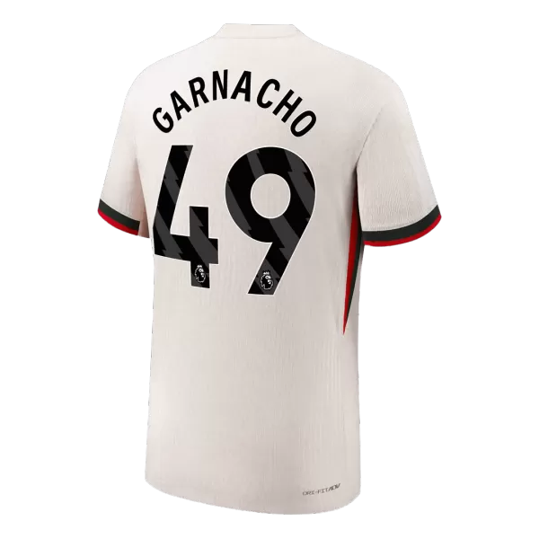 GARNACHO #49 Chelsea Away Match Jersey Player Version 2025/26 - minejerseys