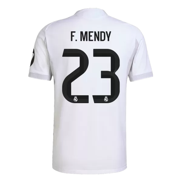 F.MENDY #23 Real Madrid Home Match Jersey Player Version 2025/26 - minejerseys