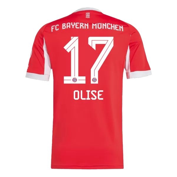 OLISE #17 Bayern Munich Home Jersey 2025/26 - [Super Replica] - minejerseys