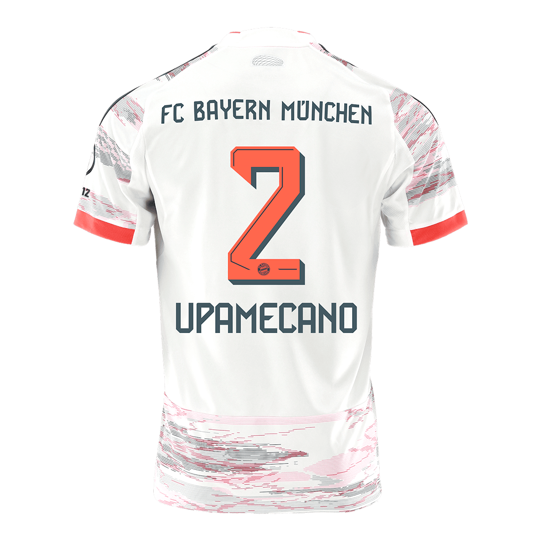 UPAMECANO #2 Bayern Munich Away Jersey 2025/26