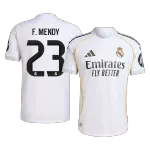 F.MENDY #23 Real Madrid Home Match Jersey Player Version 2025/26 - minejerseys