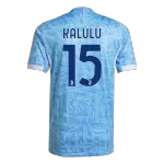 KALULU #15 Juventus Away Match Jersey Player Version 2025/26 - minejerseys