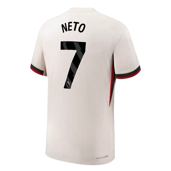 NETO #7 Chelsea Away Match Jersey Player Version 2025/26 - minejerseys