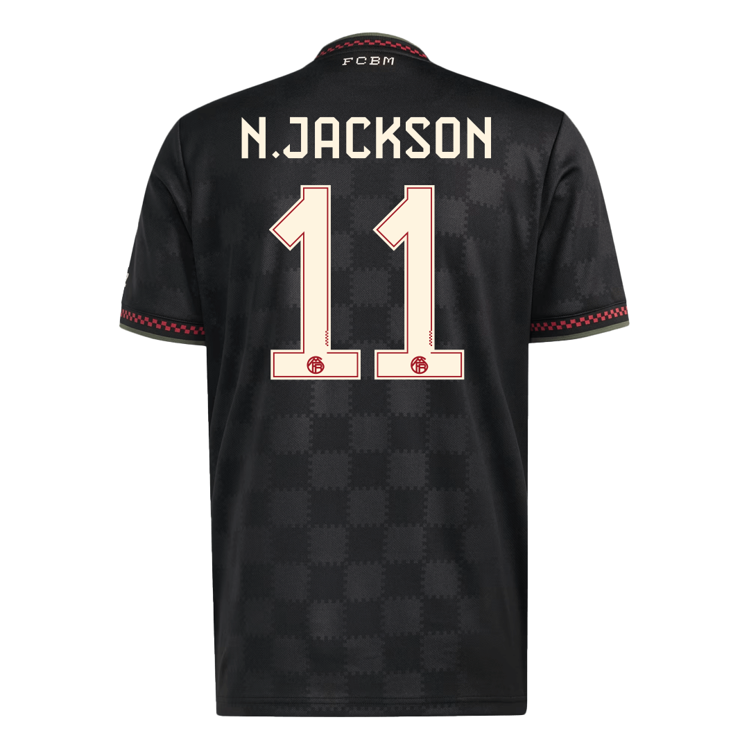 N.JACKSON #11 Bayern Munich Oktoberfest Third Jersey 2025/26