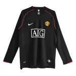 Retro Manchester United Away Long Sleeve Jersey 2007/08 - minejerseys