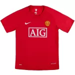 Retro Manchester United Home Jersey 2007/08 - minejerseys