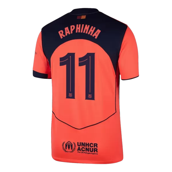 RAPHINHA #11 Barcelona Third Jersey 2025/26 - minejerseys