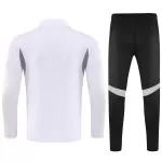 Real Madrid 1/4 Zipper Sweat Kit(Top+Pants) White 2025/26 - minejerseys