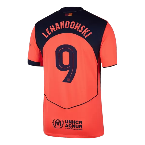 LEWANDOWSKI #9 Barcelona Third Jersey 2025/26 - minejerseys