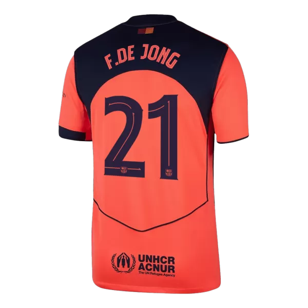 F.DE JONG #21 Barcelona Third Jersey 2025/26 - minejerseys