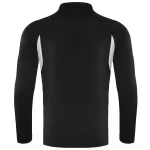 Kids Real Madrid 1/4 Zipper Sweat Kit(Top+Pants) Black 2025/26 - minejerseys