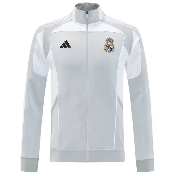 Real Madrid Anthem Jacket 07 Gray 2025/26 - minejerseys