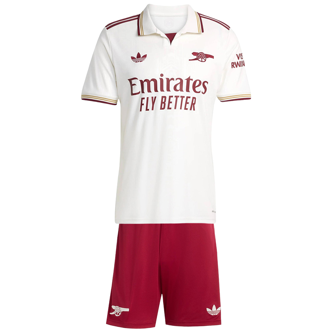 Kids Arsenal Third Jersey Kit 2025/26 Kids Arsenal Third Jersey Kit 2025/26