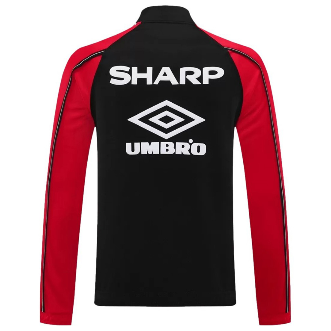 Manchester United Anthem Jacket Red&Black 2025/26 Manchester United Anthem Jacket Red&Black 2025/26