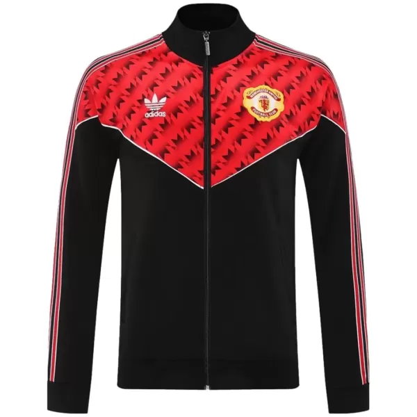Manchester United Anthem Jacket Red&Black 2025/26 - minejerseys