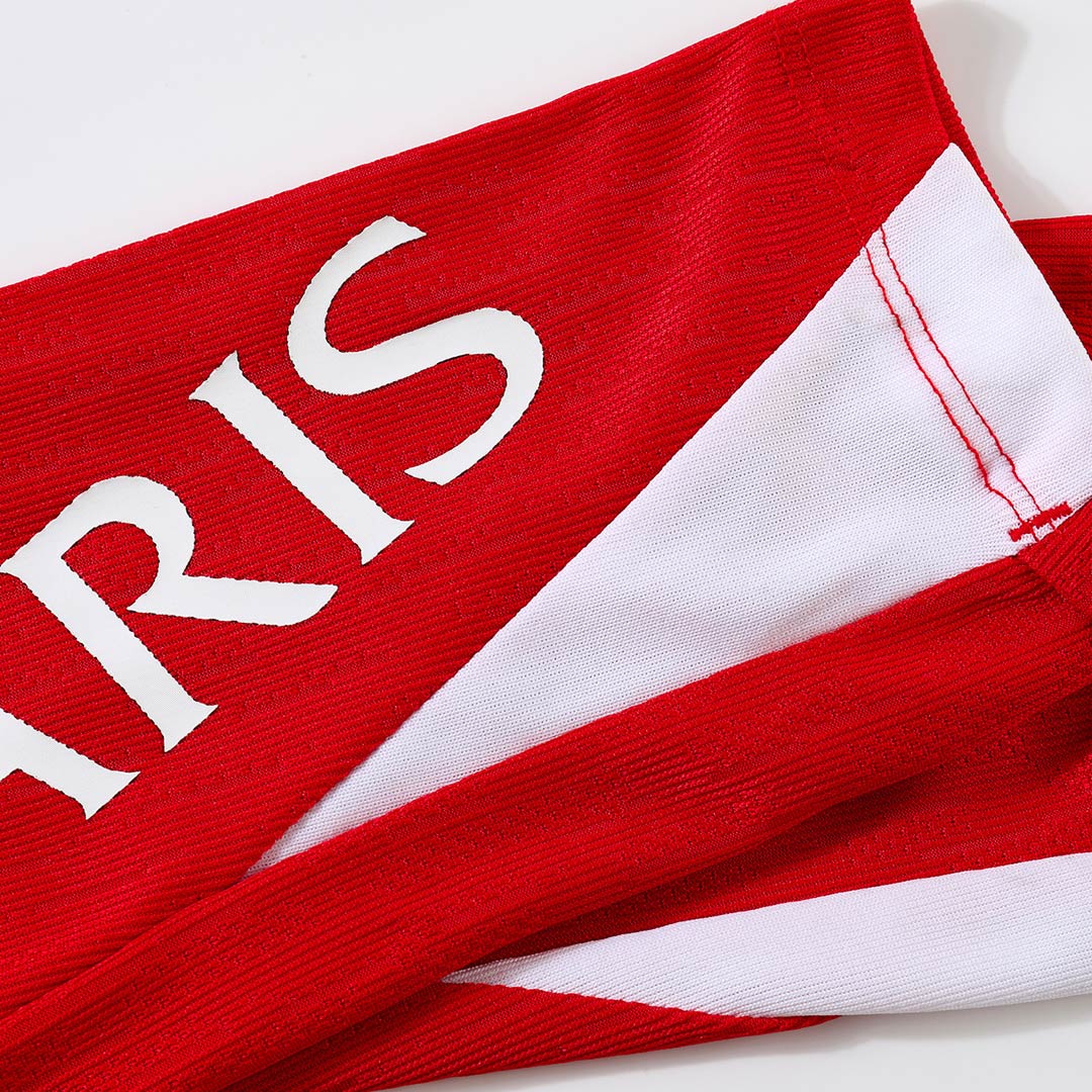 PSG Zipper Sweatshirt Kit(Top+Pants) Red 2025/26