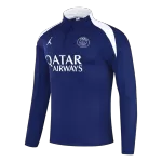PSG Zipper Sweatshirt Kit(Top+Pants) Navy 2025/26 - minejerseys