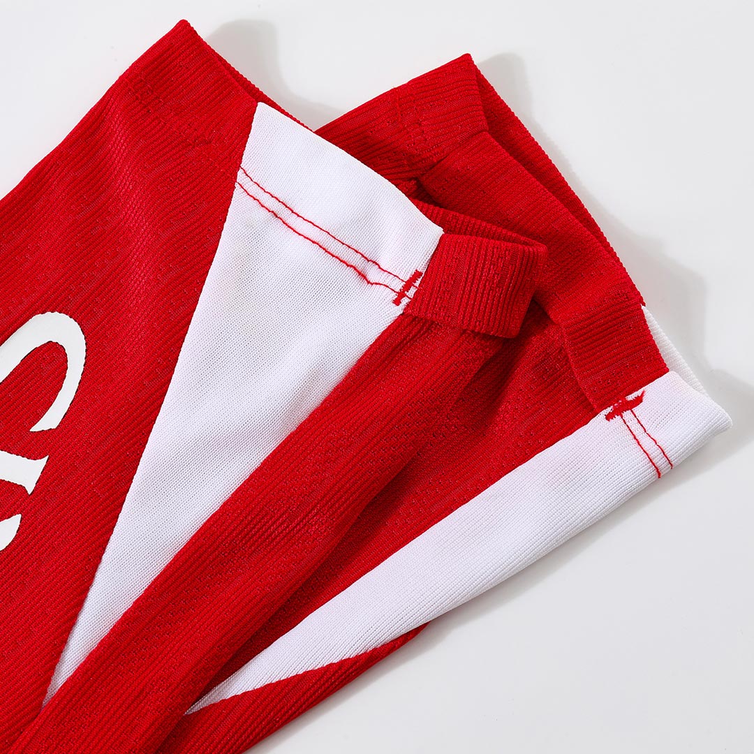 Kids PSG Zipper Sweatshirt Kit(Top+Pants) Red 2025/26