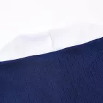 PSG Zipper Sweatshirt Kit(Top+Pants) Navy 2025/26 - minejerseys