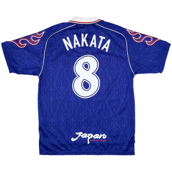 Nakata #8 Retro Japan Home Jersey World Cup 1998 - minejerseys