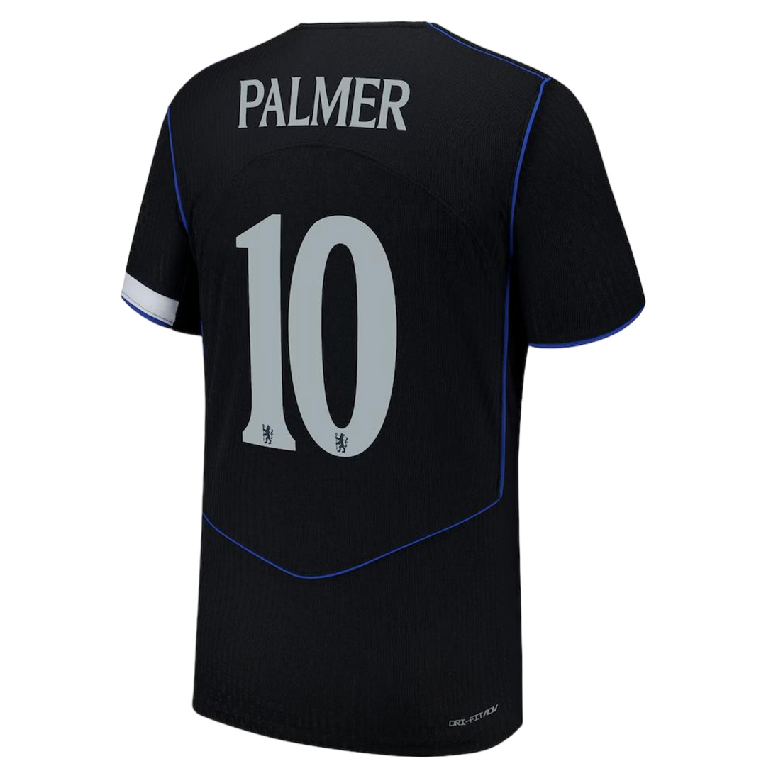Palmer #10 Chelsea Third Match Jersey Player Version 2025/26 - UCL