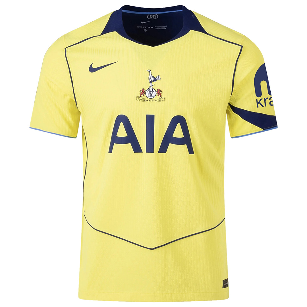 Tottenham Hotspur Third Match Jersey Player Version 2025/26