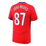 JOÃO NEVES #87 PSG Third Jersey 2025/26 - minejerseys