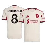 SZOBOSZLAI #8 Liverpool Away Jersey 2025/26 - minejerseys