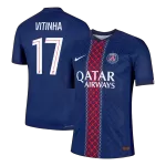 VITINHA #17 PSG Home Match Jersey Player Version 2025/26 - minejerseys