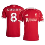 SZOBOSZLAI #8 Liverpool Home Jersey 2025/26 - minejerseys