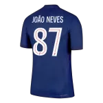 JOÃO NEVES #87 PSG Home Match Jersey Player Version 2025/26 - minejerseys