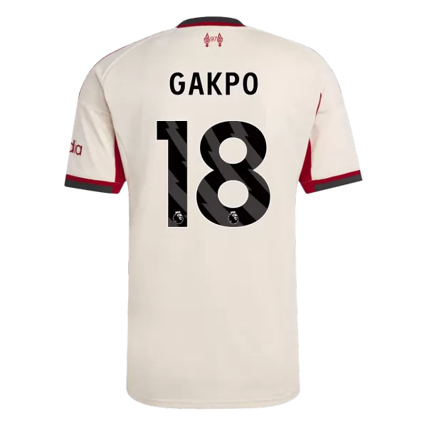 GAKPO #18 Liverpool Away Jersey 2025/26 - minejerseys